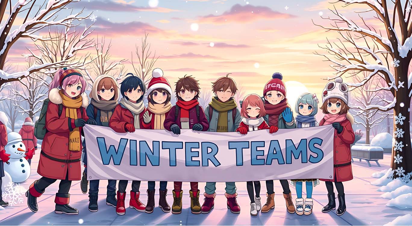 winter team names