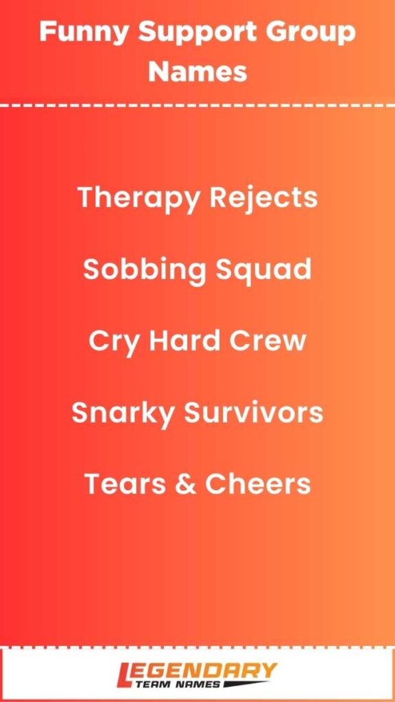 Support Group Names